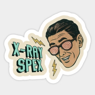 X Ray Spex Sticker